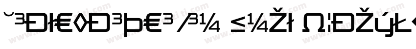 TradeMarker Pro Bold Italic字体转换